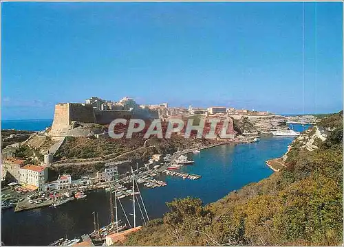 Cartes postales moderne Souvenir de Corse Bonifacio