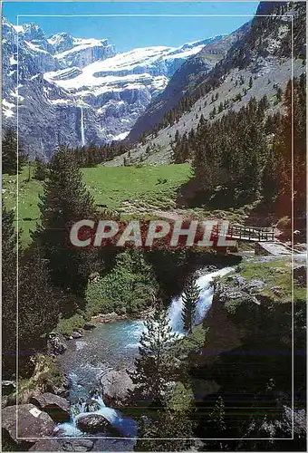 Cartes postales moderne Cirque de Gavarnie Le Gave des Tourettes
