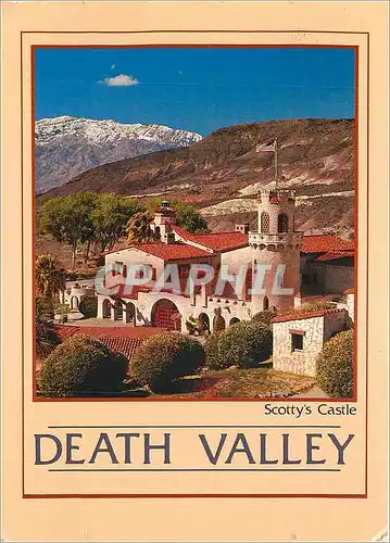 Moderne Karte Death Valley National Monument California