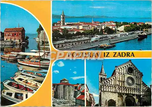 Cartes postales moderne Pozdrav iz Zadra
