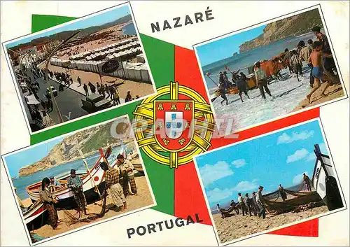 Moderne Karte Nazare Portugal