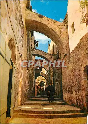 Cartes postales moderne Jerusalem La Via Dolorosa Le Chemin de la Croix