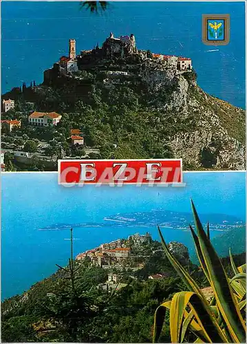 Cartes postales moderne Eze sur Mer Souvenir de Eze