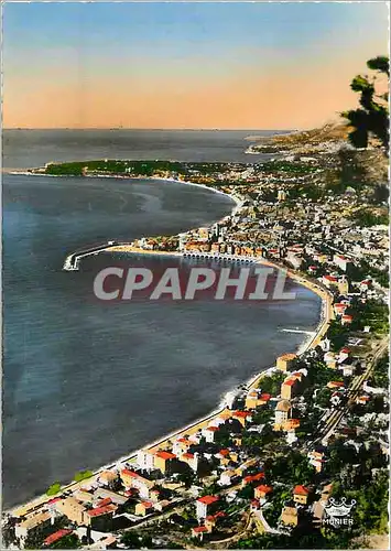 Cartes postales moderne Menton Vue generale et le Cap Martin