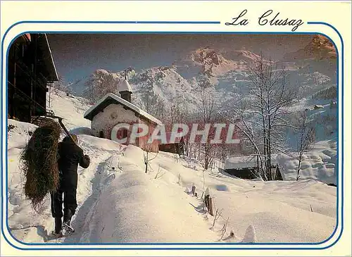 Cartes postales moderne La Clusaz