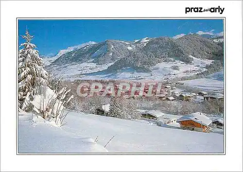 Moderne Karte Praz sur Arly