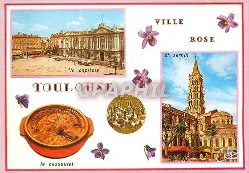 Cartes postales moderne Toulouse Le Capitale la Basilique Saint Surnin