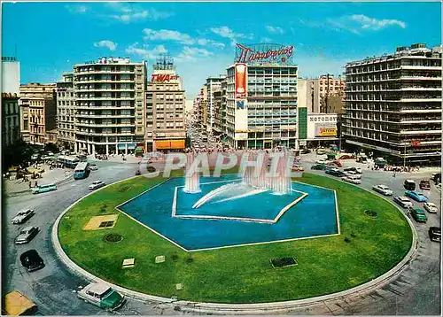 Cartes postales moderne Athenes la Place Imania