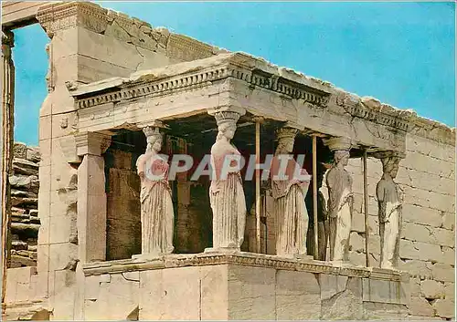 Cartes postales moderne Athenes Les Caryatides