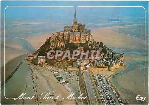 Cartes postales moderne Mont Saint Michel (Manche) Merveille de l'Occident aux confins