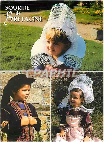 Cartes postales moderne Sourire de Bretagne