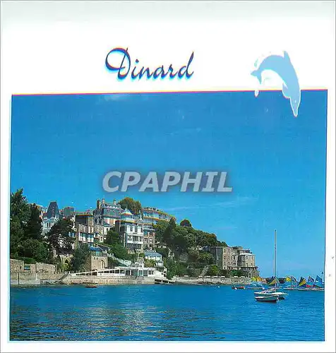 Cartes postales moderne Couleurs de Bretagne La Cote d'Emeraude Dinard (Ille et Vilaine) la Cale du Bec de la Vallee