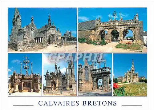 Cartes postales moderne La Bretagne Couleurs et Lumiere de France Guiilieu