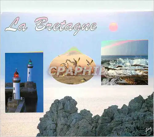 Cartes postales moderne Couleurs et Lumiere de France La Bretagne