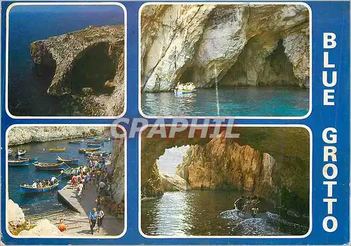 Cartes postales moderne Blue Grotto Zuerrieo Malto