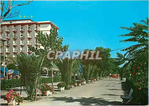 Moderne Karte Alba Adriatica (Teramo) Il Lungomare