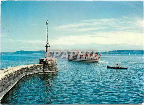 Cartes postales moderne Lumieres et Couleurs sur Neuchatel Sortie du Port