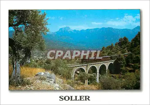 Cartes postales moderne Mallorca (Baleares) Espana Soller Train