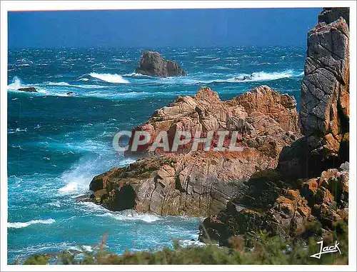 Moderne Karte Tempete sur la cote