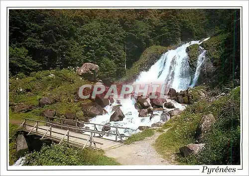 Cartes postales moderne Hautes Pyrenees Environs de cauterets La Cascade de Lutour