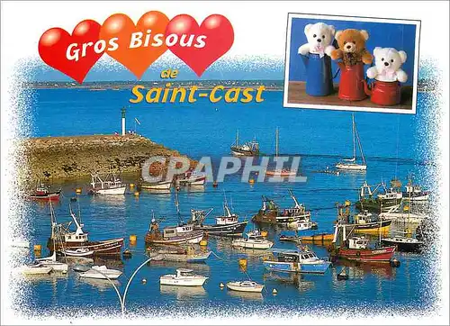 Cartes postales moderne Gros bisous de Saint Cast