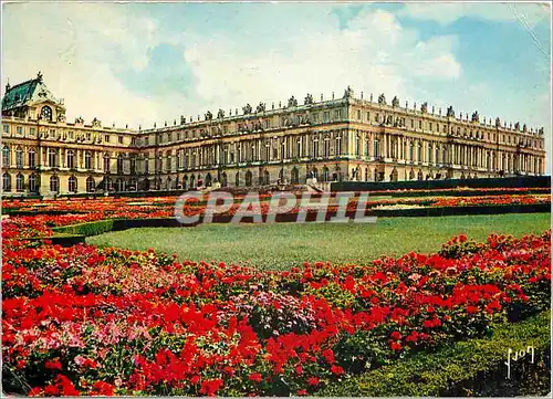 Cartes postales moderne Chateau de Versailles vue des Parterres du Nord