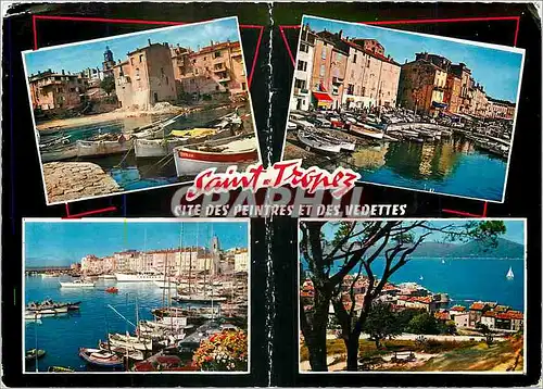 Cartes postales moderne Saint Tropez (Var) Le Port des Pecheurs le Quai frederic Mistral