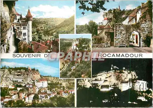 Cartes postales moderne Souvenir de Rocamadour