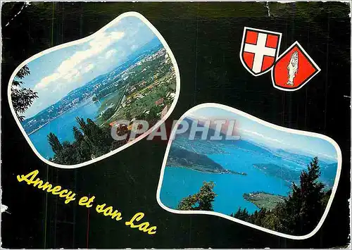 Cartes postales moderne Annecy et son lac