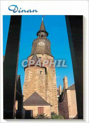 Cartes postales moderne Dinan (Cotes d'Armor) Tour k'Horloge