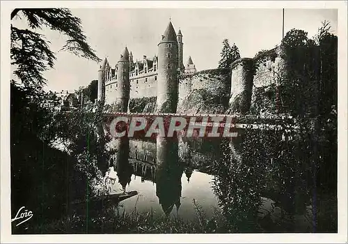 Cartes postales moderne Chateau de Josselin au bord de l'Ouest