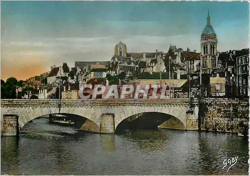 Cartes postales moderne Le Mans le Pont Gambella et la Sarthe