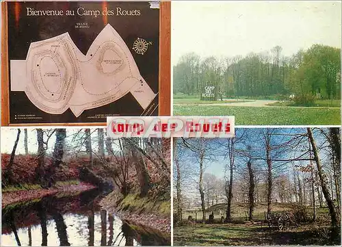 Cartes postales moderne Enceinte mediavale occupee par les Rois de Bretagne de 600 a 800 plan d'ensemble entree du amp d