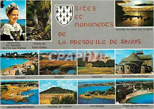 Cartes postales moderne Sites et Monuments de Presqu'ile de Rhuys