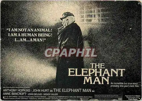 Cartes postales moderne The Elephant Man Anthony Hopkins John Hurt