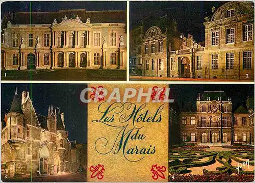 Cartes postales moderne Paris les Hotels du Marais L'Hotel de Soubise Construit en 1704