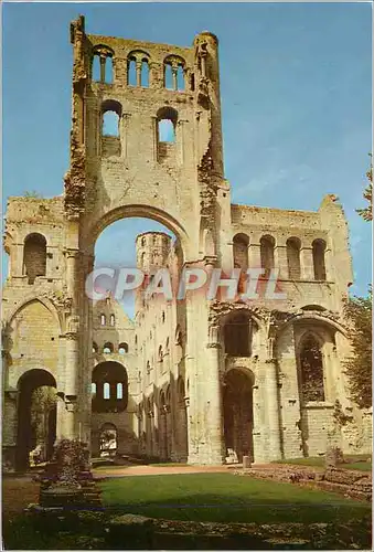 Cartes postales moderne Abbaye de Jumieges (Seine Maritime) Ruines de l'eglise