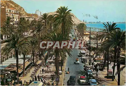 Cartes postales moderne Alicante Playa del Postiguet