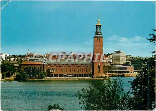Cartes postales moderne Stockholm L'Hotel de Ville