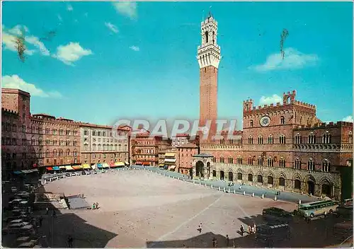 Cartes postales moderne Siena Place du Campo