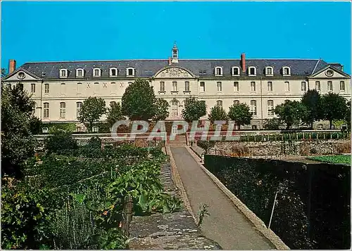 Moderne Karte Maison Mere du Bon Pasteur d'Angers Abbaye Saint Nicolas Vue aerienne