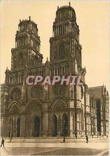 Cartes postales moderne Orleans (Loiret) La Cahtedrale St Croix
