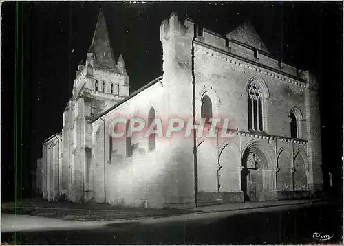 Moderne Karte La Voie Lumineuse Cunault (M et L) L'Eglise illuminee