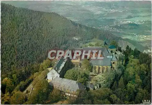 Cartes postales moderne Mont Sainte Odile (Alt 763 m) Le Couvent et la Plaine d'Alsace