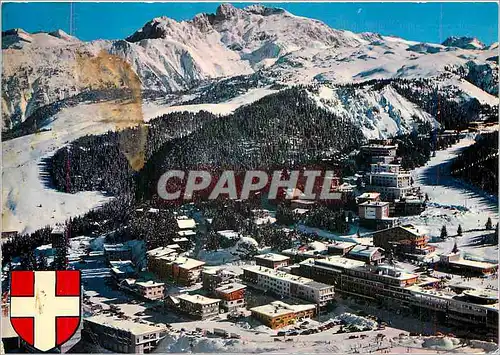 Cartes postales moderne Courchevel Vue partielle de la Station