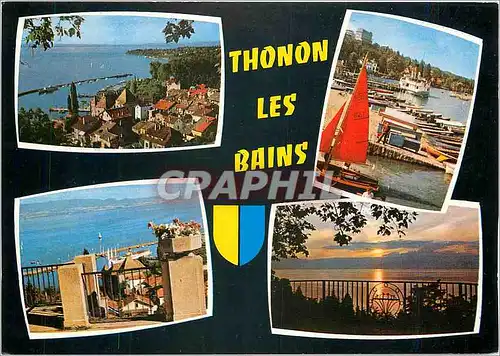 Cartes postales moderne Thonon les Bains