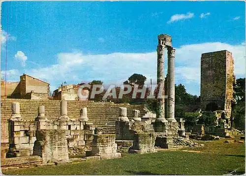 Cartes postales moderne Capitale de la Provence Arles (B du Rh) Ruines du Theatre Antique