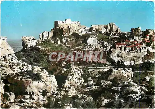 Cartes postales moderne Les Baux de Provence vue genenrale prise du Val d'Enfer