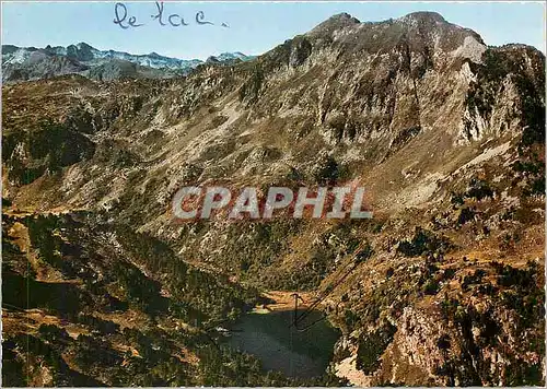 Cartes postales moderne Lac de Balbonne (Ariege) et les Cretes de Balbonnes