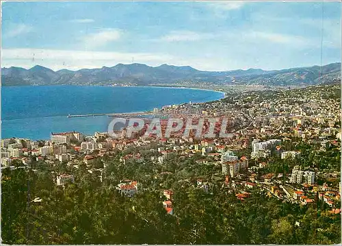 Cartes postales moderne Cannes Vue generale prise de la alifornie